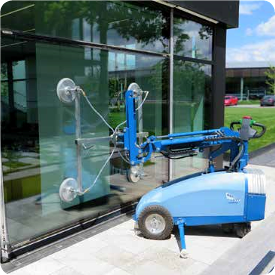 Glass application - Vacuum lifting